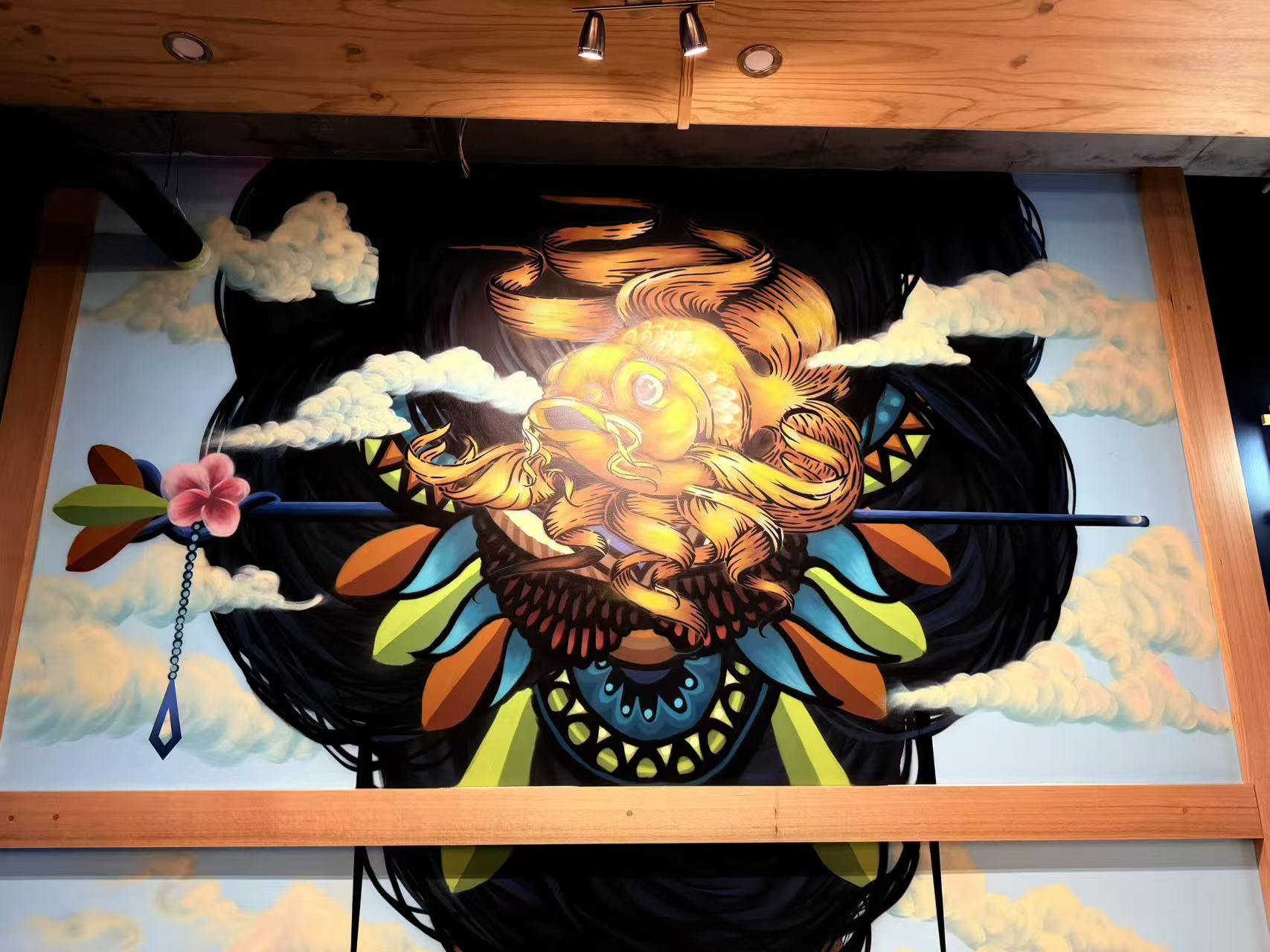 Ebisu Izakaya mural artwork